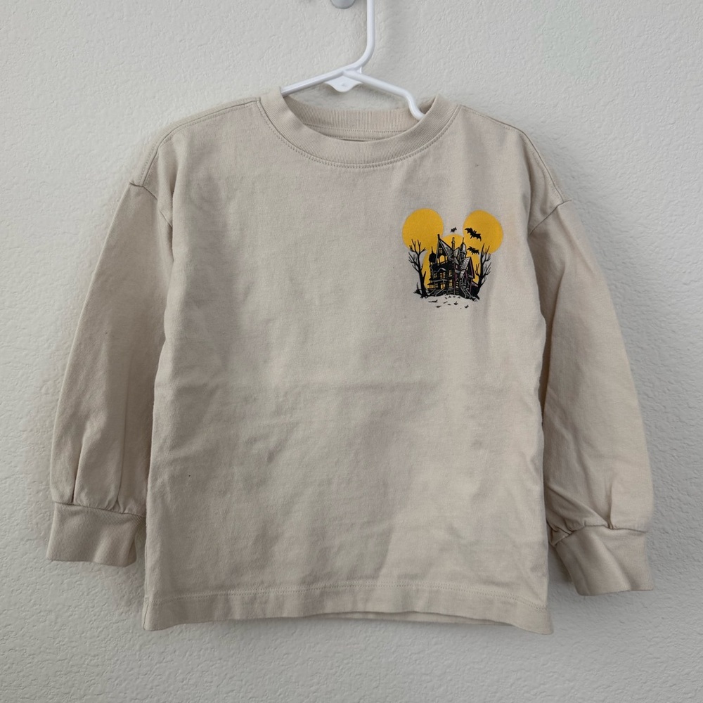 (See Back!) Disney Halloween Organic Cotton Long Sleeve